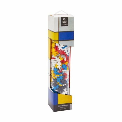Set constructie Plus-Plus, tub creare tablou, Inspirat de Mondrian - poza 1