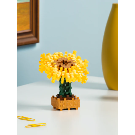 Set constructie Plus-Plus, tub creare tablou, Inspirat de Van Gogh - poza 3