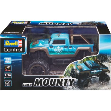 Set constructie RC camioneta Truck MOUNTY cu telecomanda - Scara 1:16, revell 24472 - poza 4
