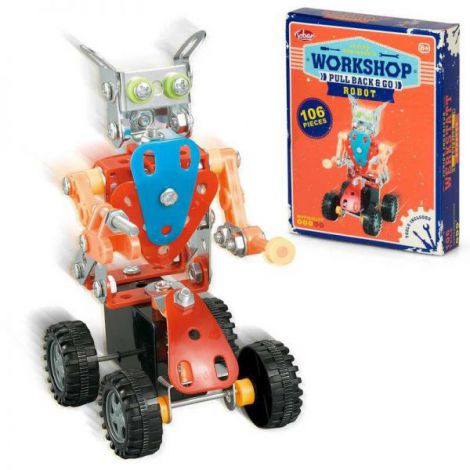 Set constructie - robotel cu roti - poza 2