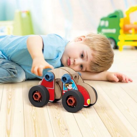 Set constructie vehicule Quercetti Bio - poza 2