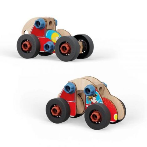 Set constructie vehicule Quercetti Bio - poza 3