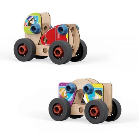 Set constructie vehicule Quercetti Bio - poza 5