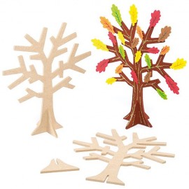 Set copacei 3D de decorat - Baker Ross - poza 3