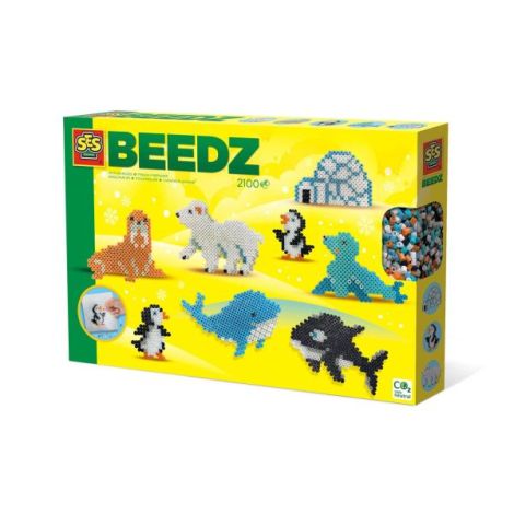 Set copii - Margele de calcat cu Animale polare - poza 1