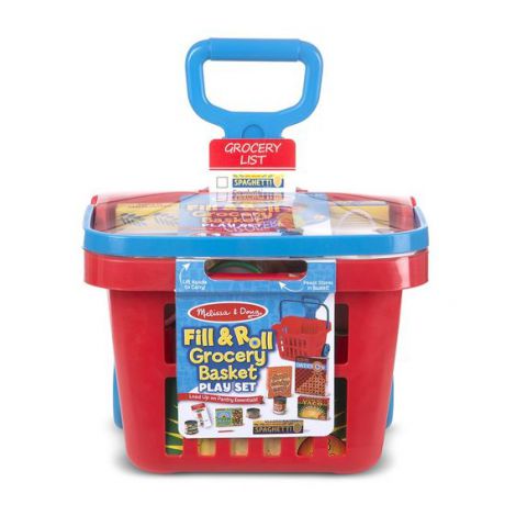 Set Cos de cumparaturi Hypermarket cu 11 accesorii, Melissa and Doug - poza 2