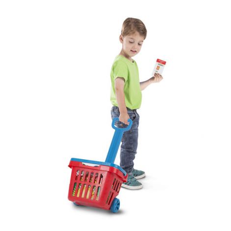 Set Cos de cumparaturi Hypermarket cu 11 accesorii, Melissa and Doug - poza 3
