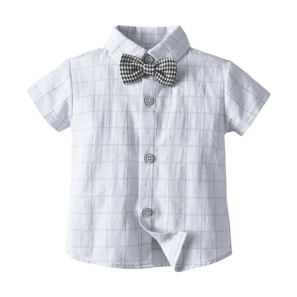 Set Costum Baieti Elegant Albastru Casian - 18-24 luni - poza 3