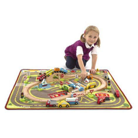Set Covor de joaca si accesorii Vehicule - poza 2