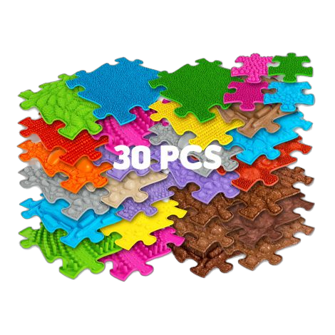 Set covorase ortopedice senzoriale puzzle Set Royal A Muffik