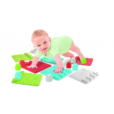 Set covorase senzoriale Clementoni Soft clemmy 17352, 16 bucati - poza 4
