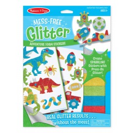 Set creatie abtibilduri cu sclipici Aventuri - poza 1