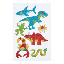 Set creatie abtibilduri cu sclipici Aventuri - poza 4