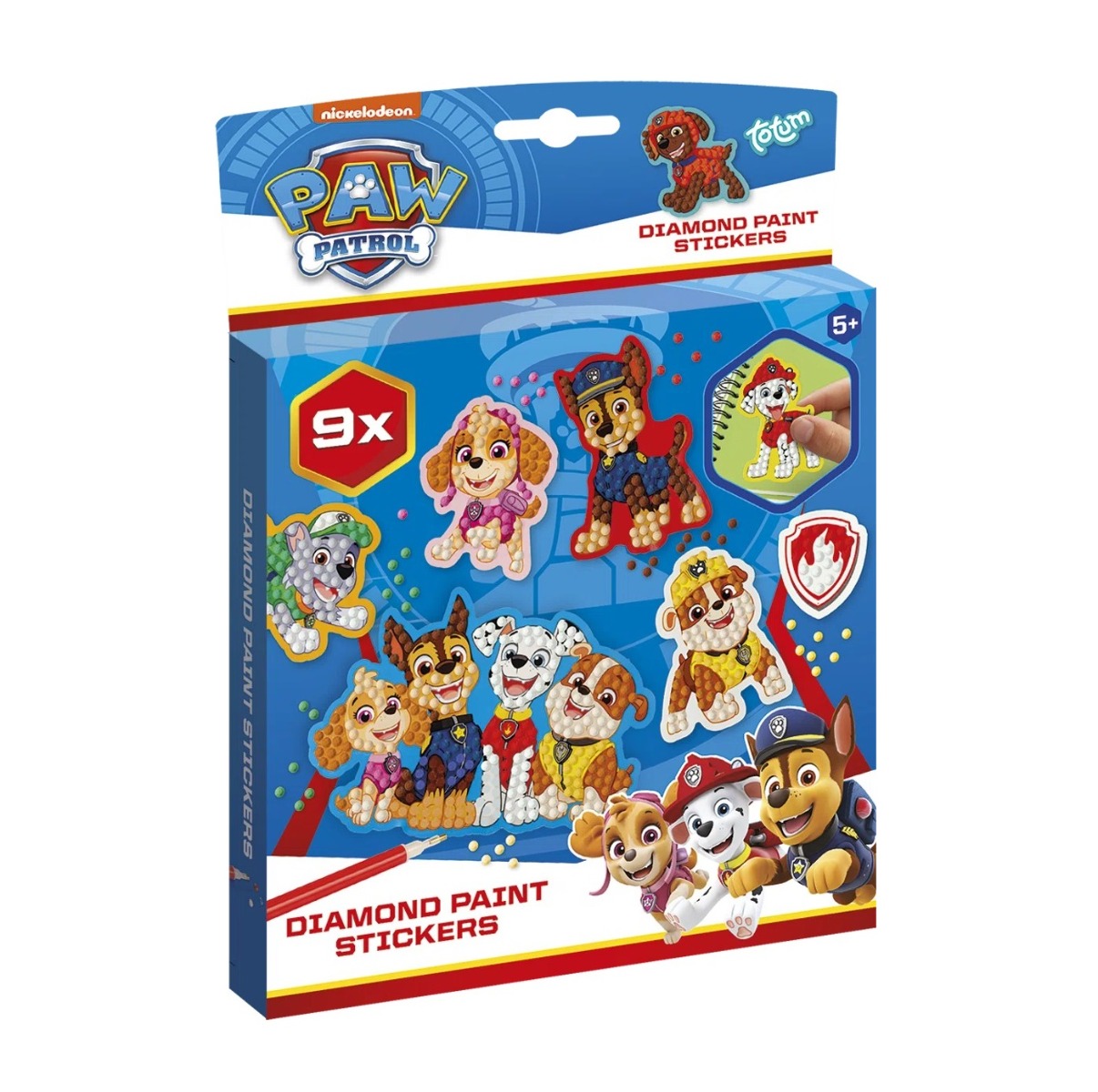 Set creatie abtibilduri mozaic Totum Paw Patrol - poza 1