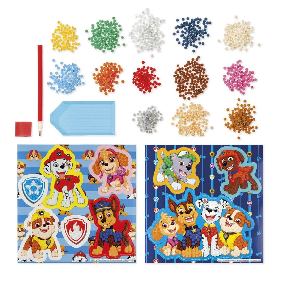 Set creatie abtibilduri mozaic Totum Paw Patrol - poza 2