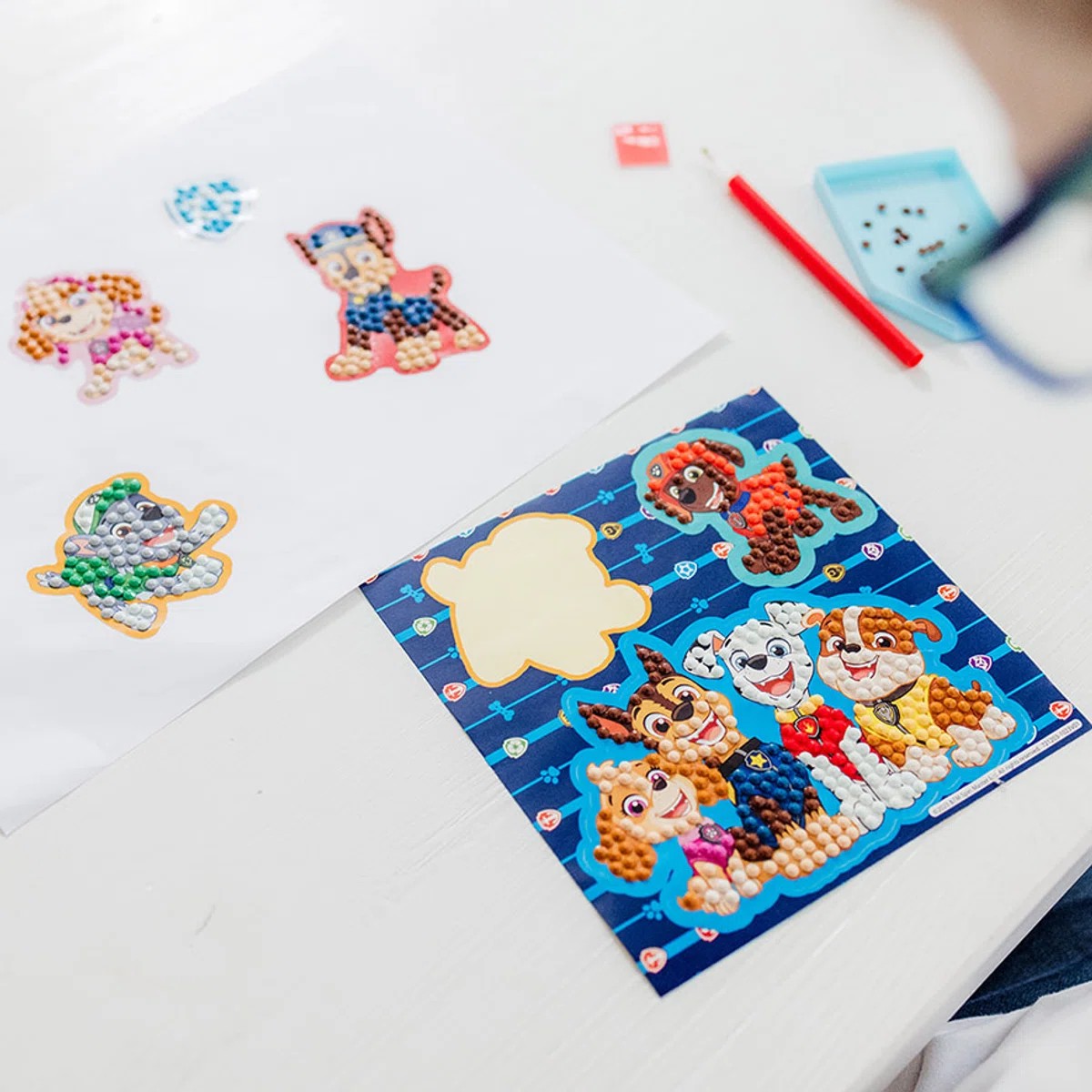 Set creatie abtibilduri mozaic Totum Paw Patrol - poza 4