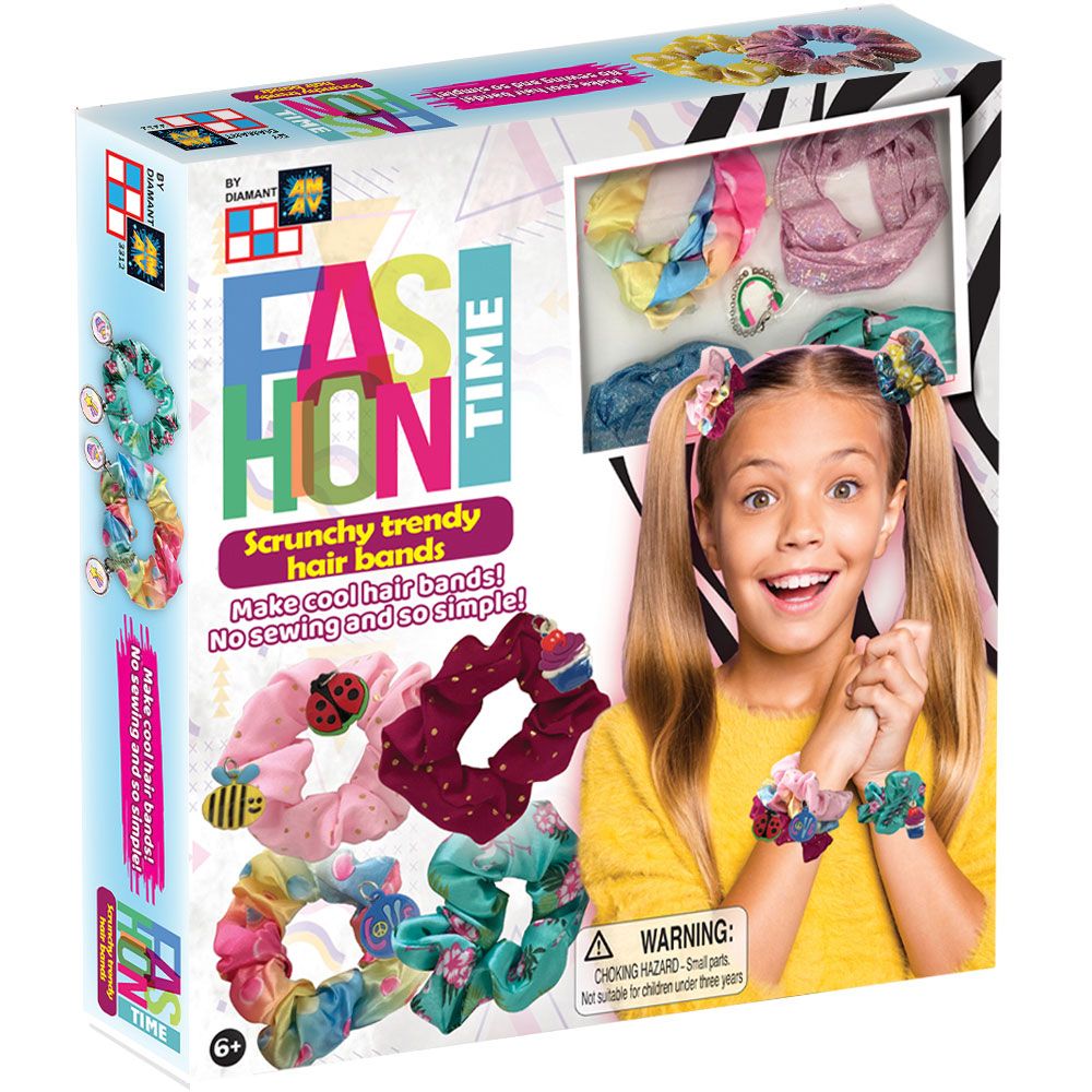 Set creatie AM-AV elastice de par Fashion Time