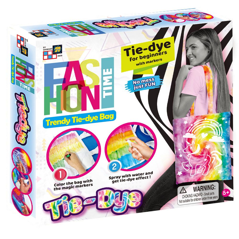 Set creatie AM-AV geanta de colorat Fashion Time