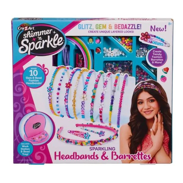 Set creatie bentite CrazArt Sparkling Headbands and Barettes - poza 2