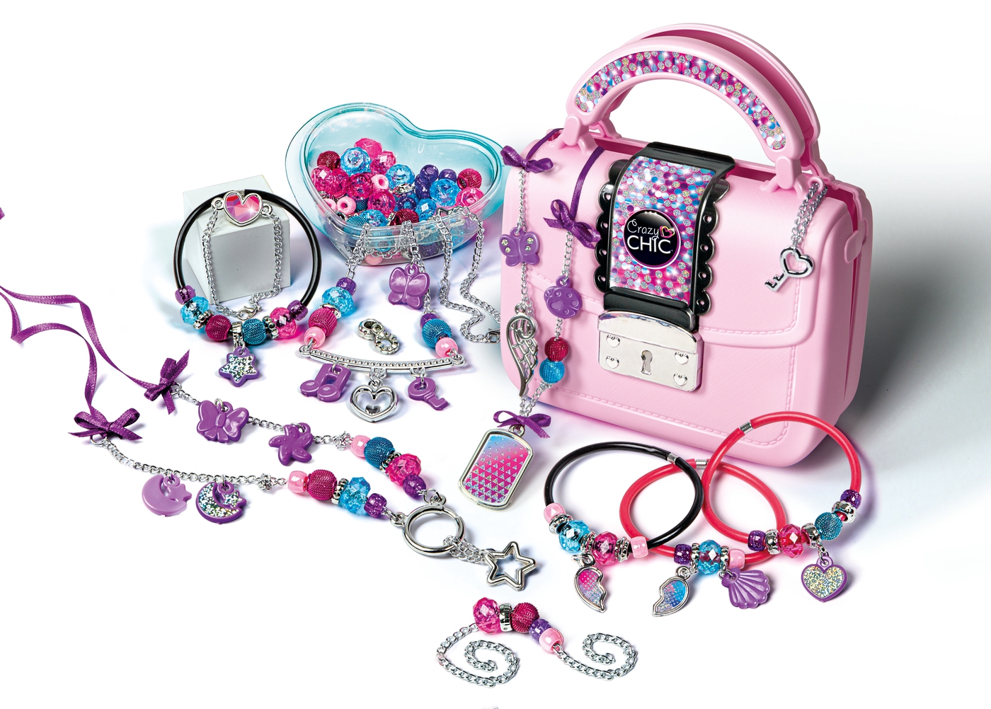 Set creatie bijuterii cu poseta Crazy Chic Jewlery and Fashion - poza 1