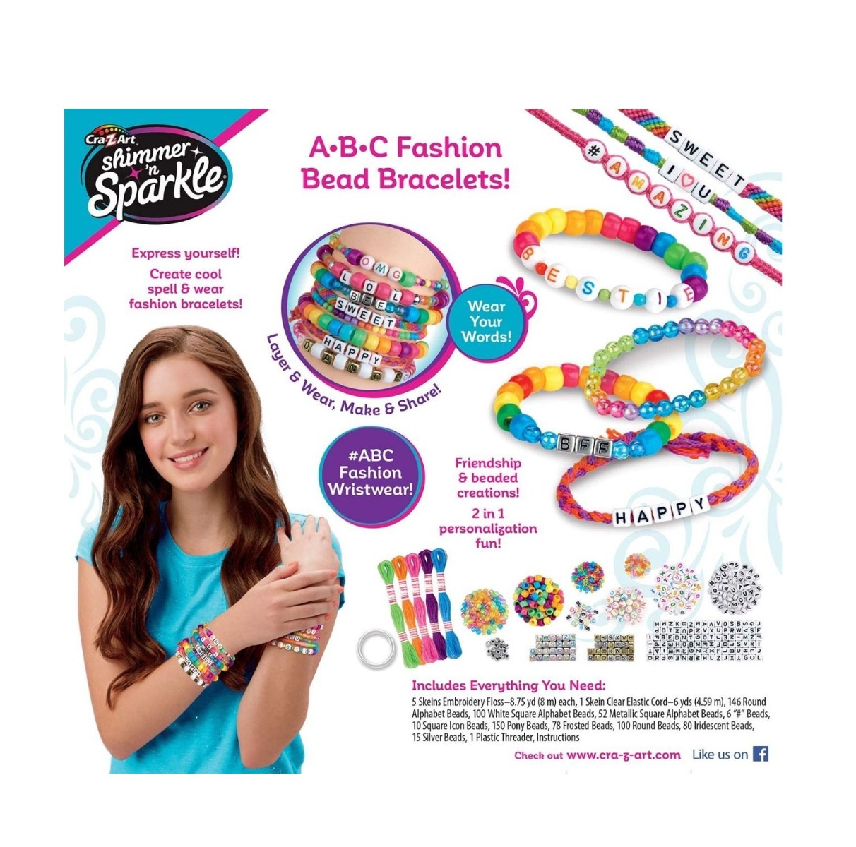 Set creatie bratari CrazArt ABC Fashion - poza 2