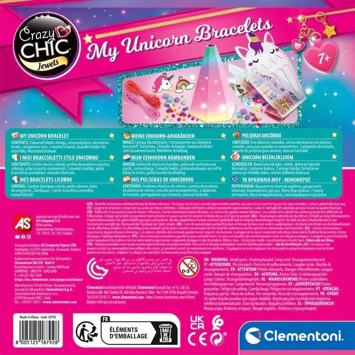 Set creatie bratari Crazy Chic My Unicorn Bracelets - poza 3