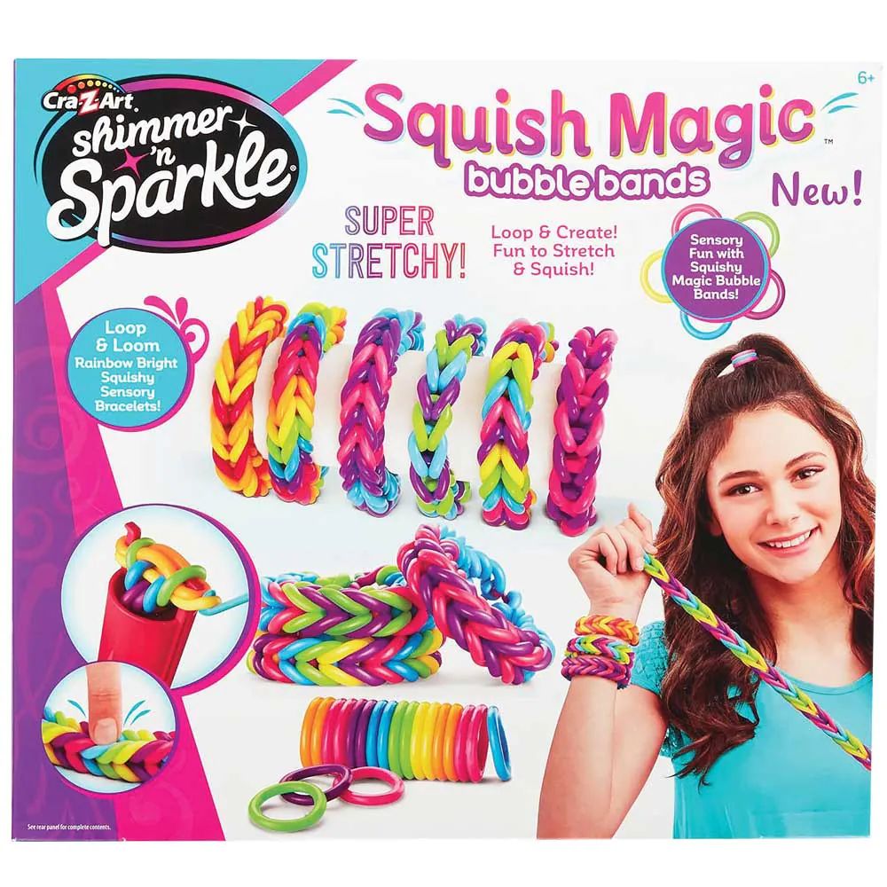 Set creatie bratari cu elastice CrazArt Bubble Bands - poza 2
