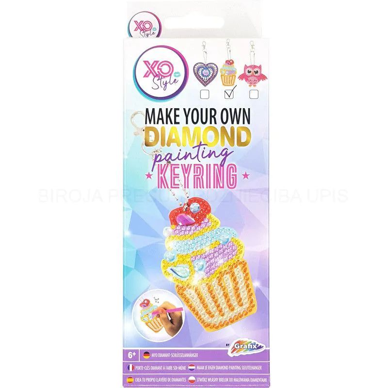 Set creatie brelocuri cu pietre Grafix XO Style - poza 1