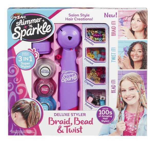 Set creatie codite CrazArt Hair Shimmer and Sparkle - poza 2