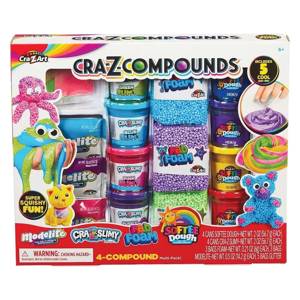 Set creatie slime CrazArt Compounds - poza 1