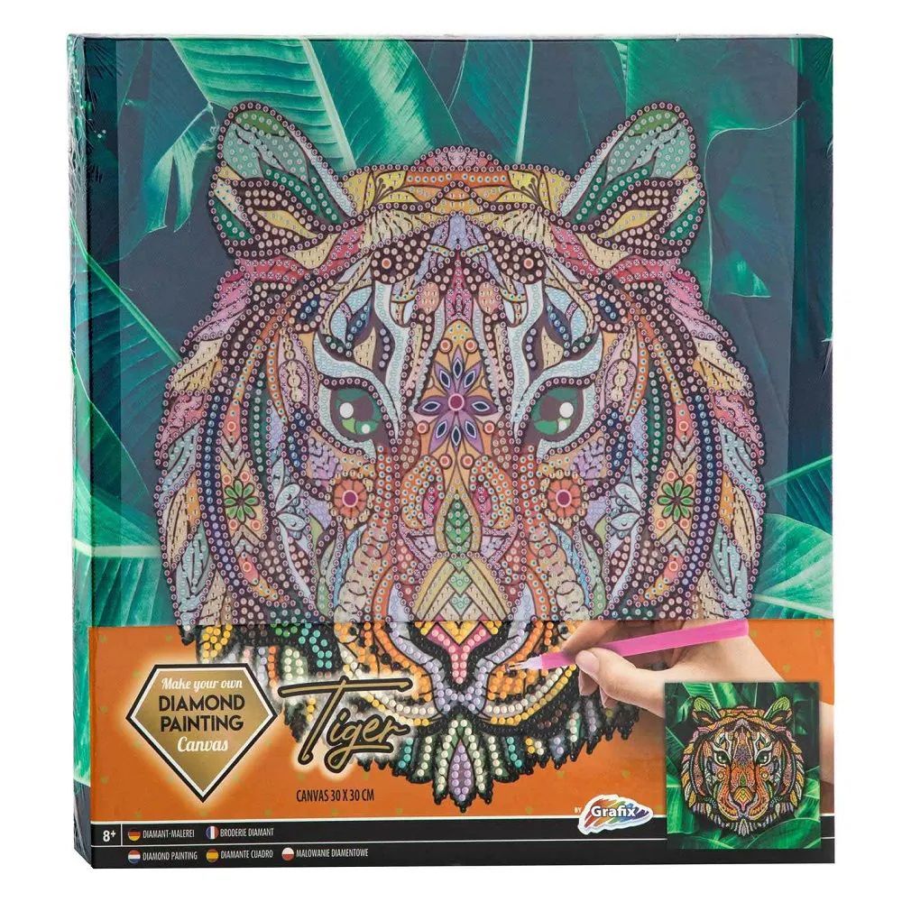 Set creatie tablou cu diamante Grafix Diamond Painting 30x30 cm - poza 2