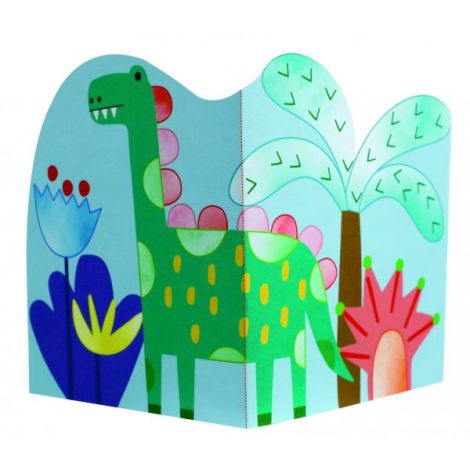 Set creativ 2 in 1 - Pictura si Origami - Dinozauri - poza 5