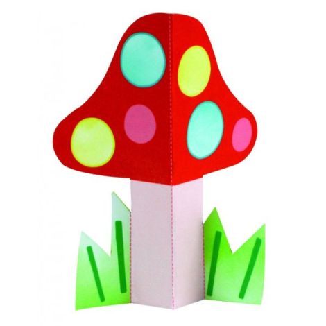 Set creativ 2 in 1 - Pictura si Origami - Gradina - poza 5