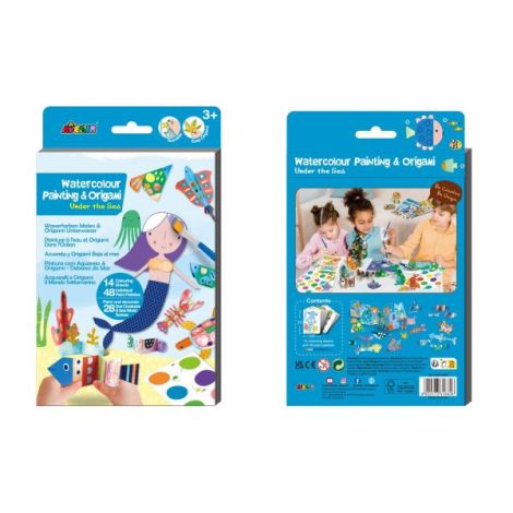 Set creativ 2 in 1 - Pictura si Origami - Subacvatic - poza 5