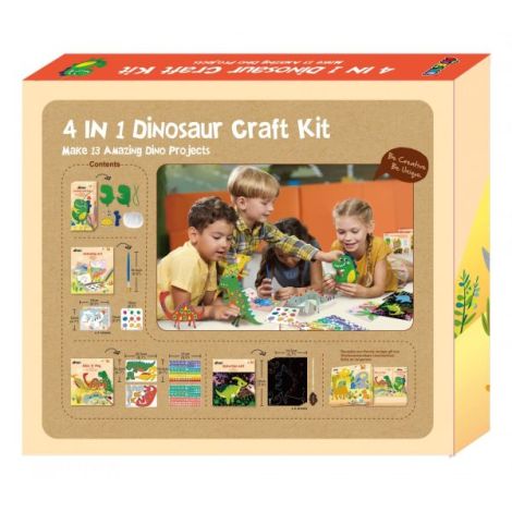Set creativ 4 in 1 - Dinozauri - poza 2
