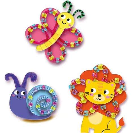 Set creativ - Animale cu margele - poza 2