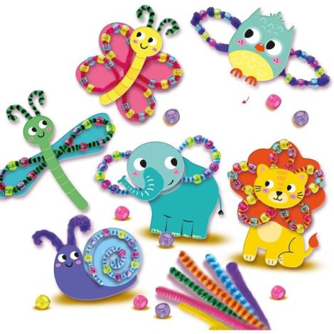 Set creativ - Animale cu margele - poza 3
