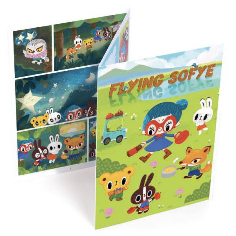 Set creativ, Animatie Djeco, Sofie - poza 2