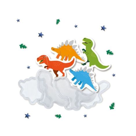 Set creativ - Autocolante dinozauri - poza 4