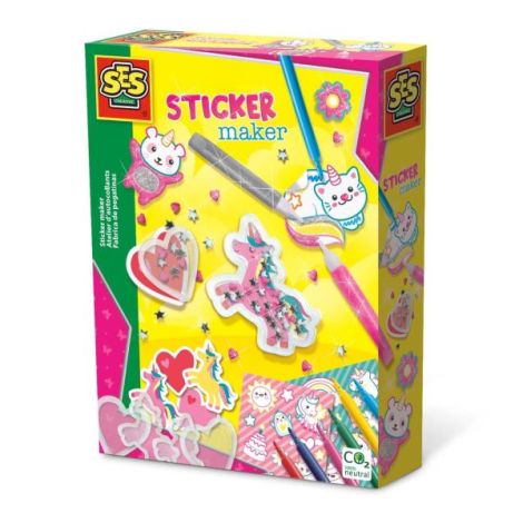 Set creativ - Autocolante unicorni - poza 1