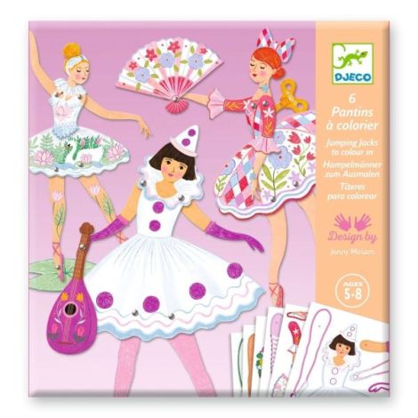 Set creativ Balerine, Djeco - poza 1