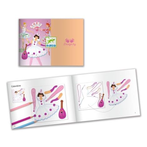 Set creativ Balerine, Djeco - poza 5