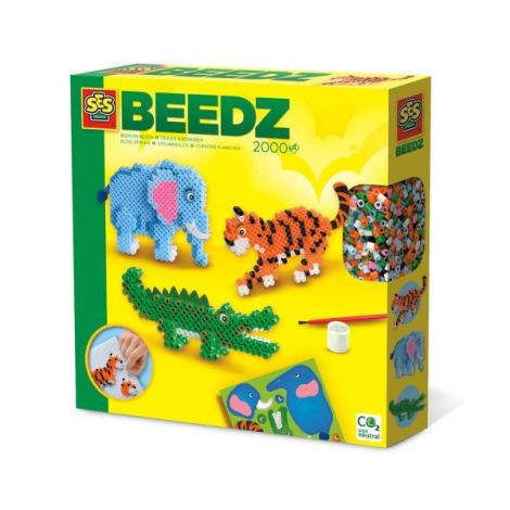 Set creativ Beedz - Margele de calcat Animale din Safari - poza 1