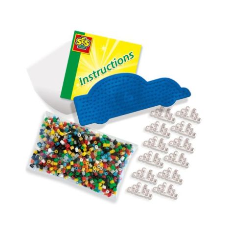 Set creativ Beedz - Margele de calcat Masina Glow in the Dark - poza 2