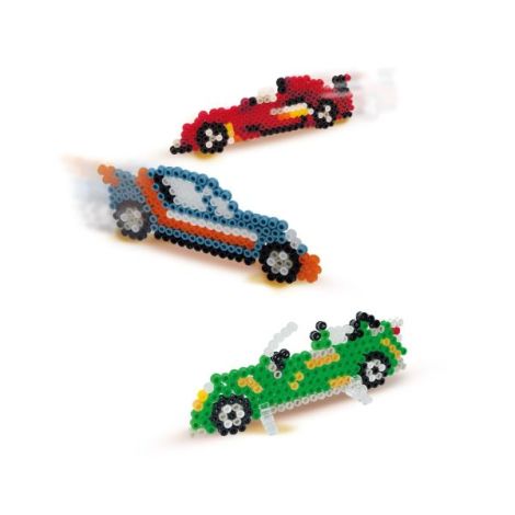 Set creativ Beedz - Margele de calcat Masina Glow in the Dark - poza 3