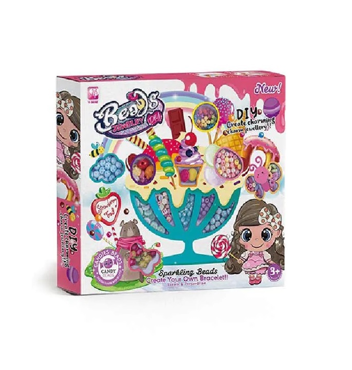 Set creativ bijuterii cu margele NToys Beads diverse modele - poza 2