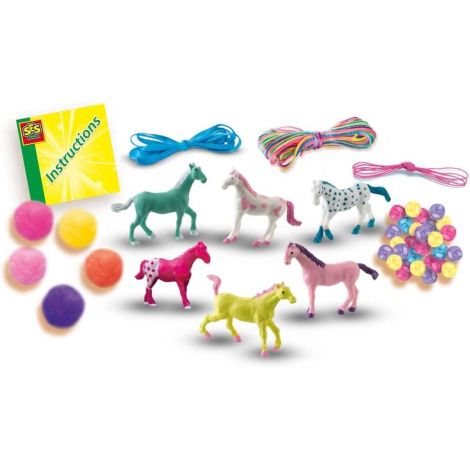 Set creativ - Bijuterii cu pompoane caluti - poza 4