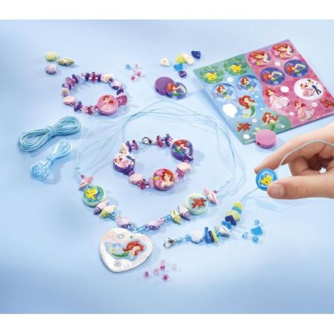 Set creativ Bijuterii cu tematica ocean, Disney Princess - poza 4