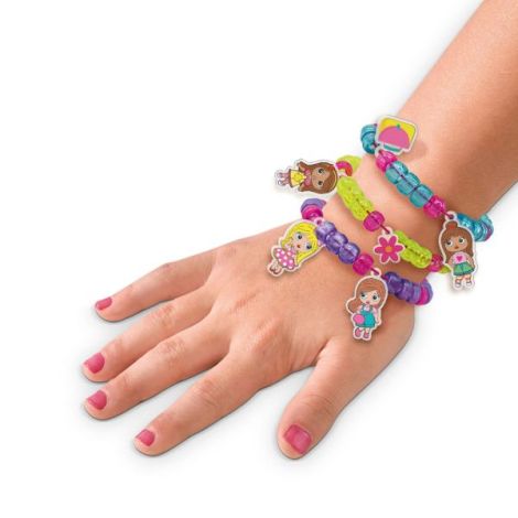 Set creativ - Bratari cu pandantive fete la moda - poza 3