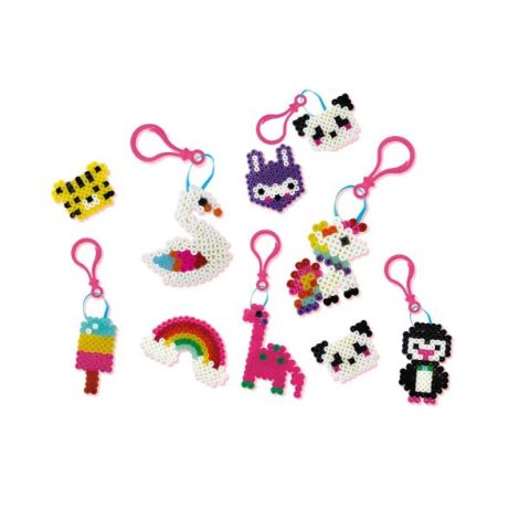 Set creativ - Brelocuri din margele de calcat Beedz - poza 2